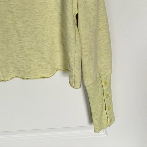 Nike Dri-Fit Lemon Yellow Cropped Training Hoodie - 47234 - Picture 3 of 13